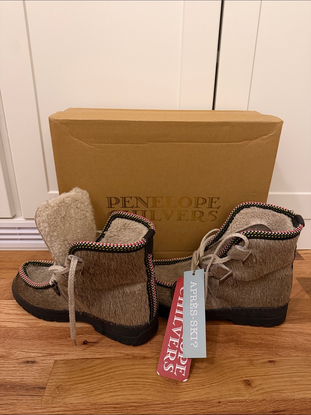 Penelope Chilvers Incredible Boots in Gin Tonic, size 36 or 6. NWB.
